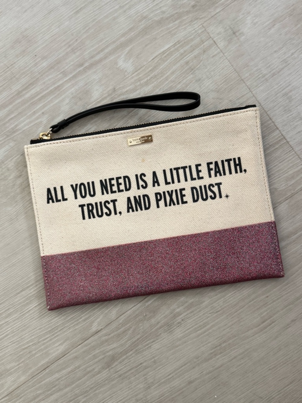 kate spade - Pixie Dust Disney wristlet